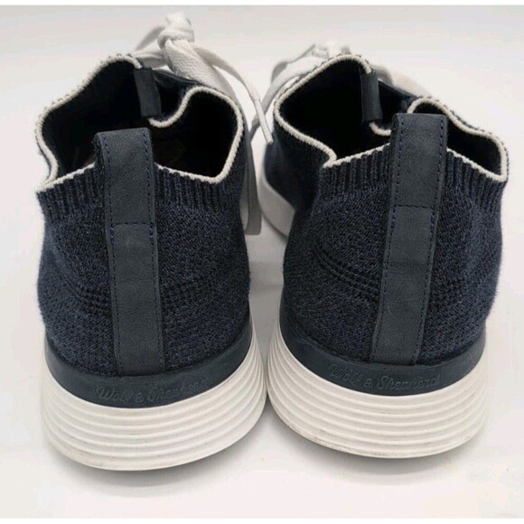 Wolf & Shepherd SwiftKnit Derby Shoes Men\'s Sz 12 Navy Running Walking Outdoors main image 7